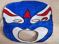藍色京劇臉譜代表人物(京劇藍色臉譜的代表人物)