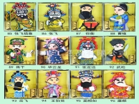 卡通京劇臉譜可愛(卡通版京劇臉譜簡筆畫)
