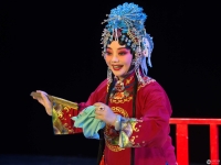 豫劇花打朝伴奏(豫劇花打朝伴奏打開了功勞簿仔細觀看)