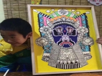 京劇臉譜畫簡單(京劇臉譜畫簡單又漂亮圖片)