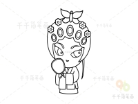 戲曲人物簡筆畫q版(戲曲人物簡筆畫 q版)