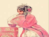 京劇女花旦人物(京劇女花旦人物手繪圖片馬克筆)