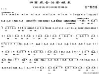 秦腔祝福曲譜(秦腔祝福曲譜圖片)
