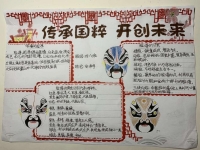 戲曲手抄報內容寫什么(戲曲手抄報內容寫什么字體)